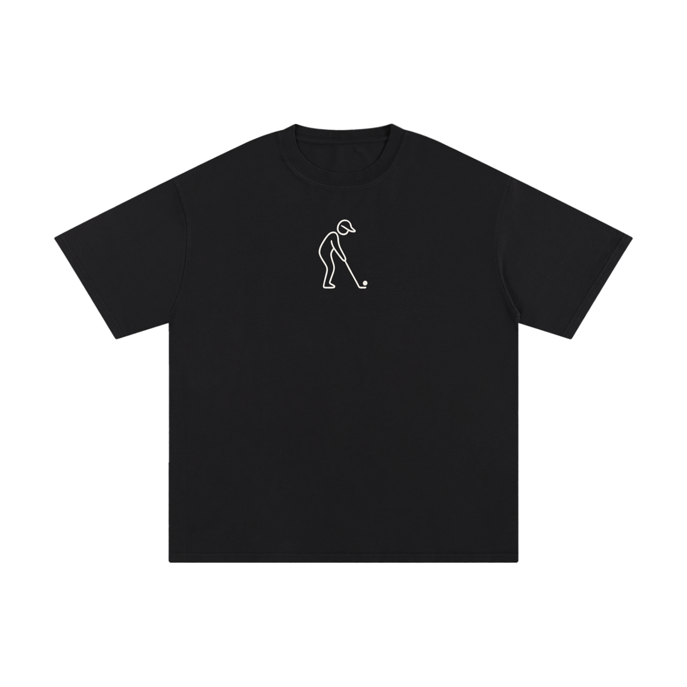 Forged golf T-shirt