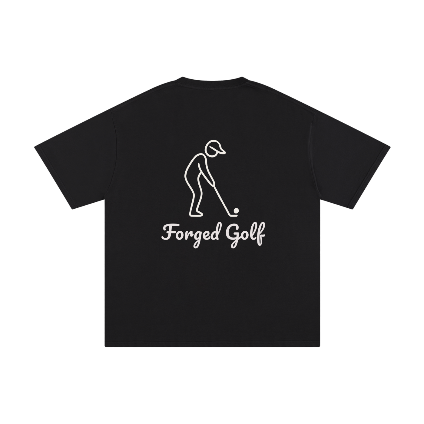 Forged golf T-shirt